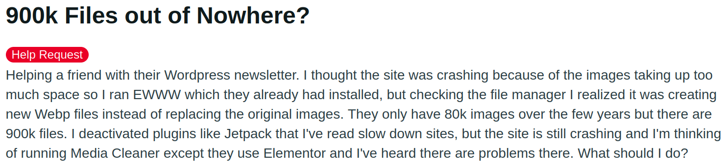 Illustration for monitoring broken images and file links